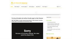 Desktop Screenshot of eggfarmers.org.nz